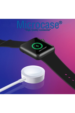 Apple Uyumlu Watch Se 40 Mm Manyetik Şarj Aygıtlı Usb Kablo 1 Mt Beyaz (453772056)