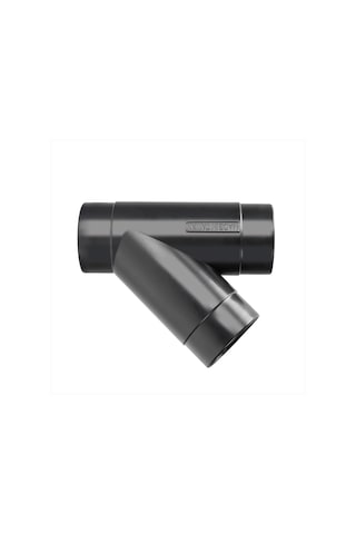 Powertec 70179v 2-1/2-inç Y-bağlantı Toz Toplama Hortum Konektörü, Siyah
