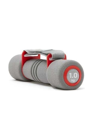 Reebok Softgrip Dumbbells 1.0kg Red Grey Çift Rawt-11061rd