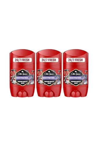 Tr Spice Night Panther Erkek Deodorant Stick 50 Ml 3lü Paket