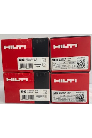 Hilti S-Ds 01 B Keskin Uçlu Alçıpan Vidaları 3.5X25 1.000 Adet