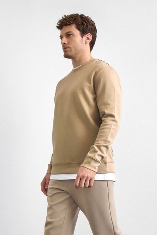 Backandbond Vizon Regular Fit Bisiklet Yaka Sweatshirt