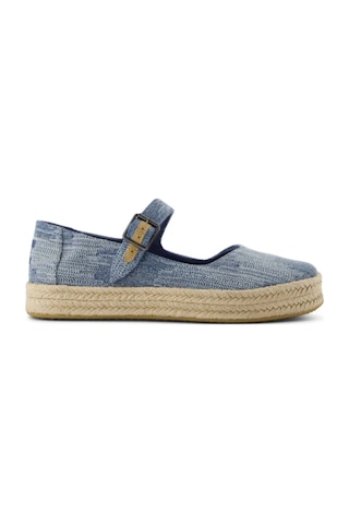 10021873 Dark Sky Blue Espadril / Keten Kadın 10021878 10021863 10021873 Toms Carolina Maryjane E 10021873 Dark Sky Blue