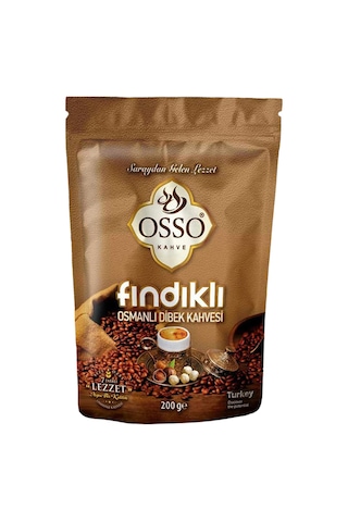 Osso Fındıklı Osmanlı Dibek Kahvesi 200 Gr Öğütülmüş