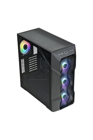 Cooler Master Masterbox TD500 V2 ARGB Kgnn Stu E-Atx Bilgisayar Kasası Siyah