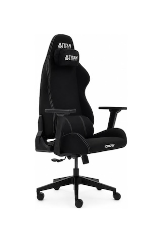Titanseat Crow Black Kumaş Oyuncu Koltuğu Cccc1ttns0020 Çok Renkli