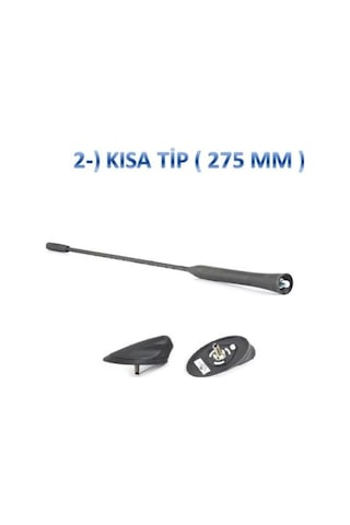 Ford Courier Tavan Anten Ve Gövde Takımı Uzun Kısa 2013-2018 Uzun