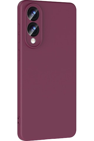 Galaxy Uyumlu S25 Edge Kılıf Mara Lansman İç Yüzeyi Kadife Kılıf Koyu Mor