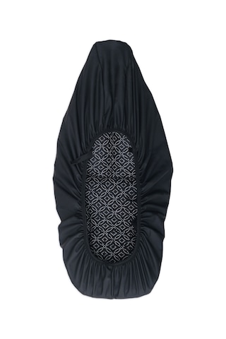 GP Kompozit TVS Jupiter 110/125 2023-2024 Uyumlu Motosiklet Konfor Sele Kılıfı Siyah