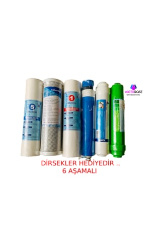 Tüm Açık Kasa Cihazlara Uyumlu 6 Aşamalı Filtre Seti