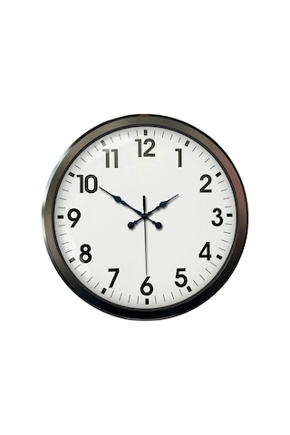 Zentime 52 Cm Siyah Modern Duvar Saati Çok Renkli