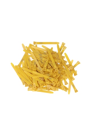 Qingmipy Sıralı Numaralı 1-100 Tekrarlı Kullanım Pp Materyal Kanaat Ayırt Etme Ayaklı Taç Sarısı - Tavuk, Ördek, Kaz, Güvercin Yönetimi İçin