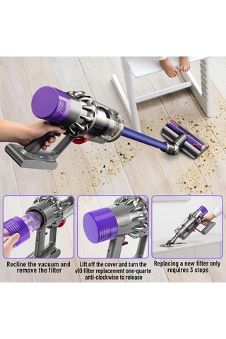 Hepa Filtre Elektrikli Süpürge V10 Sv12 Cyclone Animal Absolute İle Uyumlu