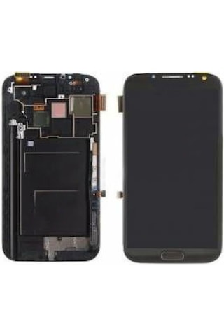 Teknonet Samsung Galaxy N7100 Note 2 Uyumlu Lcd+dokunmatik+çıtalı - Beyaz