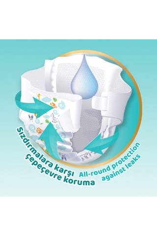 Happy Bebek Bezi Mini 2 No 60 Lı X 2 Adet PKT.HAPPY.084 2 Numara 2'li