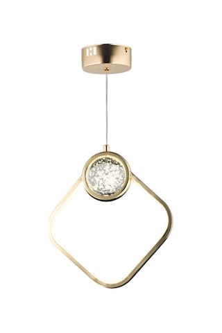 Frieda Tekli 3 Renkli 17 Watt Gold Ledli Modern Oturma Odası Salon Sarkıt Avize