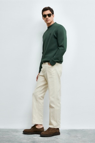 Lufian Grand Erkek Sweatshirt 112030192 Yeşil