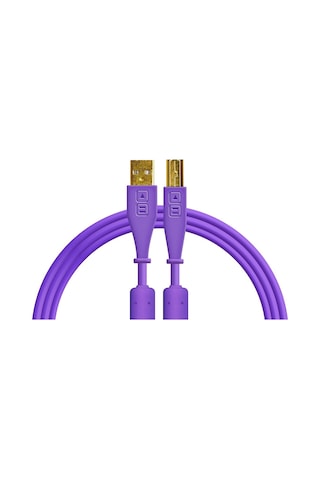 Chroma Cables Usb-a To B - 1.5mt Straight Purple