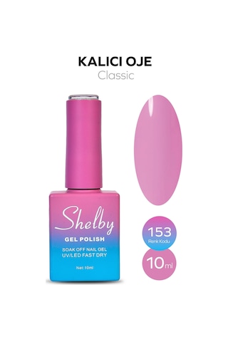 Shelby 10 Ml. A153 Kalıcı Oje