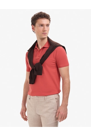 Pierre Cardin Erkek Kiremit Tişört Basic 50321128-vr031