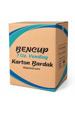 7 Oz Karton Bardak 3000 Adet Otomat Bardağı Çay Kahve Bardağı