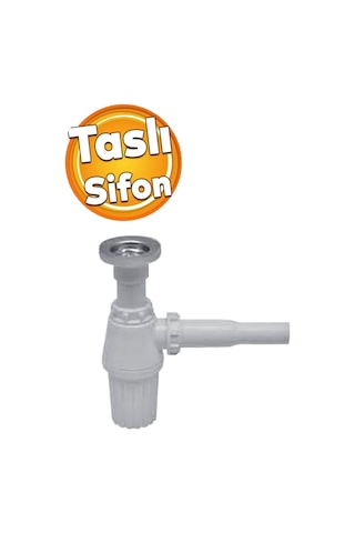 Taslı Lavabo Sifonu