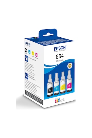 664 4 Renkli Çoklu Paket C13t66464a