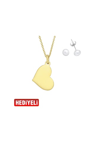Kalp Altın Kolye Ucu As1425Gkl Altınsepeti