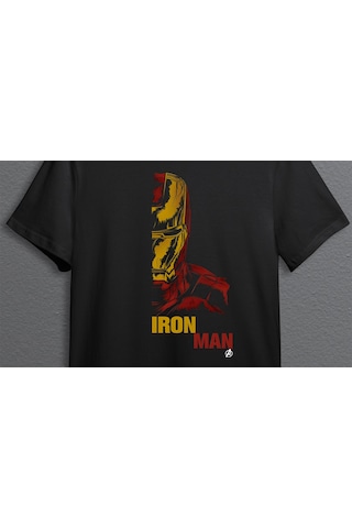 Bumeta Iron Man Demir Adam Unisex Tişört T-shirt 001