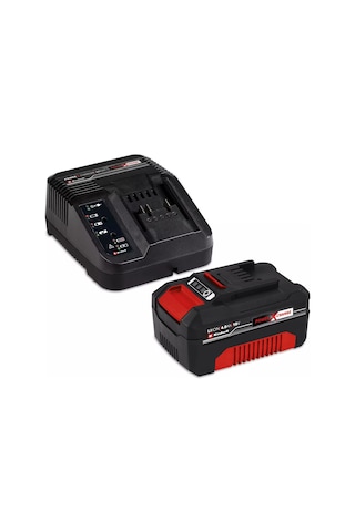 Einhell Set-10 Einhell Tp-cw 18/750-c Li Bl Akülü Darbeli Somun Sıkma Kömürsüz+2xeinhell 18v 4,0 Ah Pxc Starter Kit, Akü & Şarj Cihazı