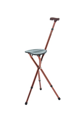 Alüminyum Ayarlı Oturaklı Katlanabilir Baston Pr-108