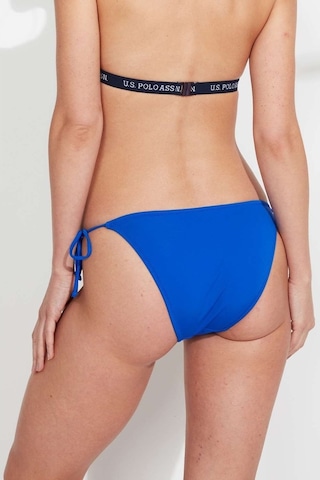 U.S. Polo Assn. Kadın Saks Mavi İpli Bikini Alt 21508