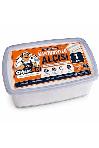 Kartonpiyer Alçısı Hızlı Donan 1000 Gr