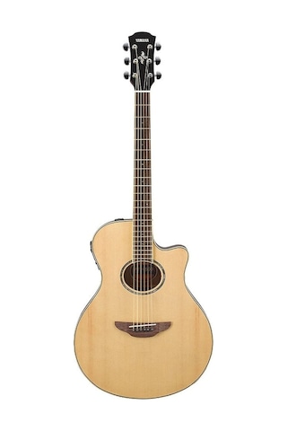 Yamaha Apx600 Thin-Line Cutaway Elektro Akustik Gitar Naturel