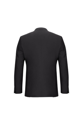 Hatemoğlu Siyah Slim Fit Mono Yaka Klasik Takım Elbise 2958725 Siyah