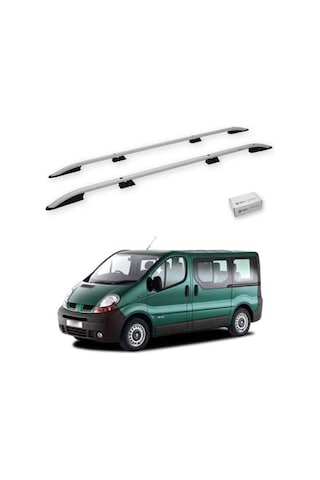 Turtle Renault Trafic X83 2001-2014 / Kısa Şasi Tavan Çıtası Crown Gri