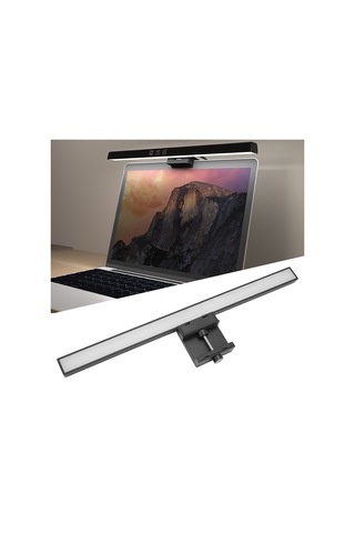 Springsun Led Monitör Işık Çubuğu - 3 Renk Modu, Dokunmatik Kontrol, 60 Dakika Zamanlayıcı, Göz Korumalı Asimetrik Işık, Type-c Arayüzü