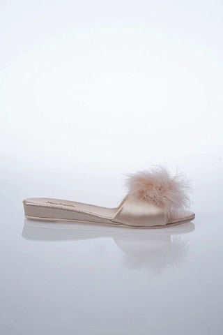 Pierre Cardin Pc-0015 Pudra Kadın Terlik 715-pudra