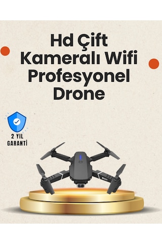 Yükseklik Sabitlemeli Katlanabilir Drone 1080p 4k Kamera Seçenekli -