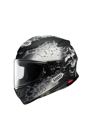 Shoeı Nxr 2 Gleam Tc-5 Full Face Kapalı Motosiklet Kaskı Beyaz - Siyah