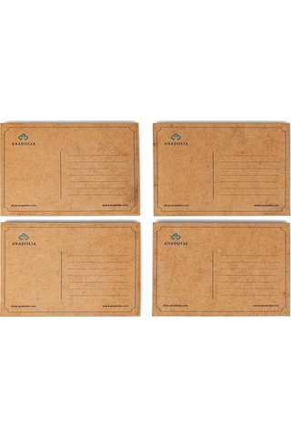 100. Yıl Anısına 4'lü Ahşap Kartpostal Seti