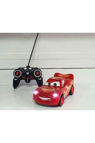 Özya Oyuncak Şimşek Mcqueen Uzaktan Kumandalı Robota Dönüşen Araba Şarjlı Kırmızı