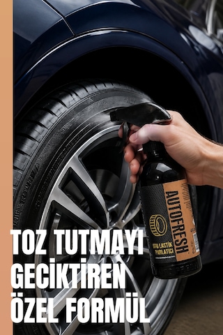 Oto Lastik Ve Tampon Parlatıcı Ve Lastik Koruyucu Sprey Sünger  410 Ml