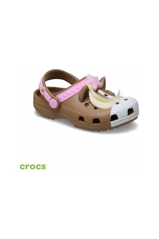 Crocs 211371-2jj Classıc Iam Horse Clog Çocuk Spor Terlik Sandalet Kahverengi