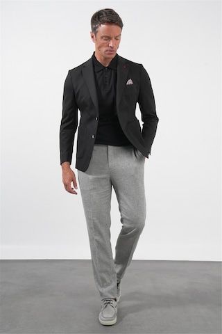 İmza Siyah 6 Drop Slim Fit Pamuklu Ceket 1002260126