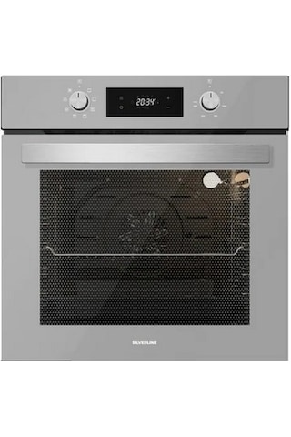Silverline BO6502S02 - CS5343S01 - 3420 Classy 60 Gri Cam Ankastre Set