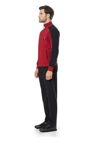 Pierre Cardin 7045 Uzun Kollu Erkek Eşofman Takımı - Bordo - S Bordo