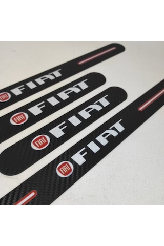 Fiat / Tofaş Uno Uyumlu Carbon Kapı Eşiği 4'Lü Set Kırılmaz (551149363)
