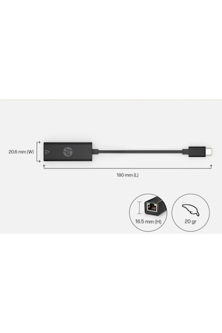 Dhc-ct208 Usb Cm To Rj45 1000mbps Gigabit Rj45 Adaptör