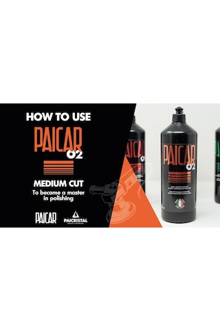 Paicar Da-02 Medium Hızlı Kesim Cila Bileşiği 250 Gram P1500-p3000 Çizik Giderici Tek Adım Pasta